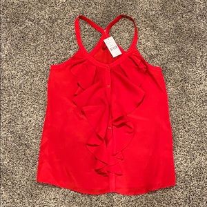Red tank top